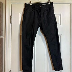 SAINT LAURENT PARIS MEN'S D02 M/SK-LW JEANS BLACK Size 28